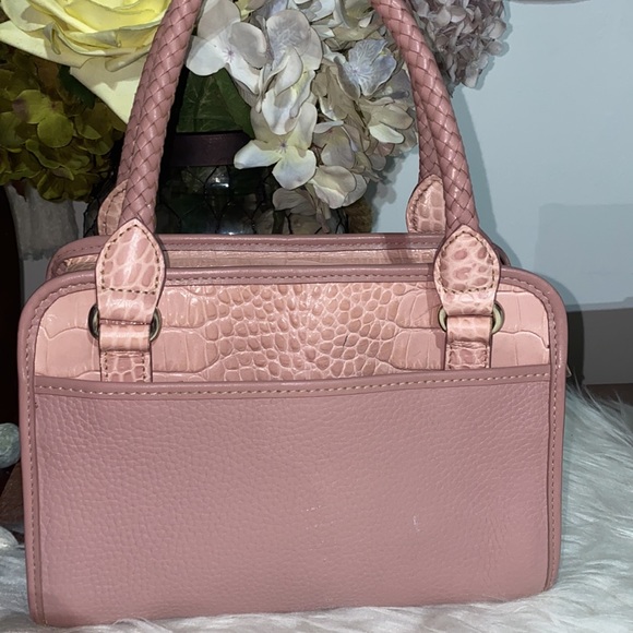 Authentic Brighton Piper Dusty Rose Tote Handbag - Picture 3 of 6